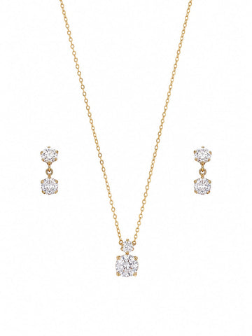 Solitaire Classic Pendant Set QROSH