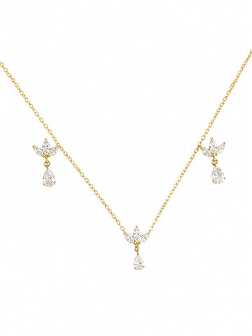 Butterfly Crystal Pendant Set QROSH