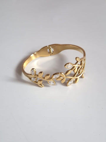 Premium Diamond Line Bangle QROSH