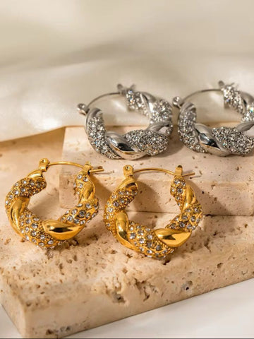 Golden Hoop Anti Tarnish QROSH