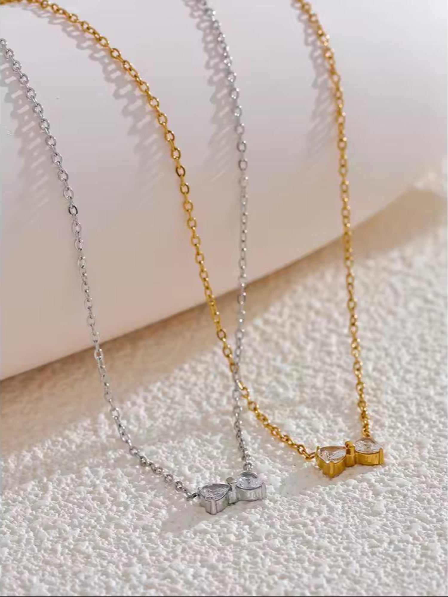 Fairy Stone Bow Pendant QROSH