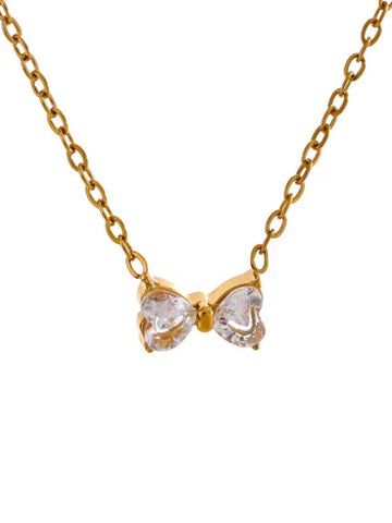 Fairy Stone Bow Pendant QROSH