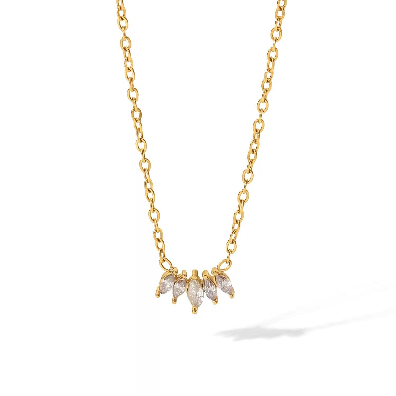 Dainty Crown Pendant QROSH