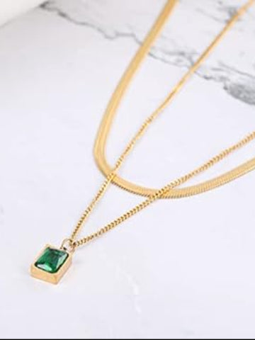 Double Layered Pendant - QROSH