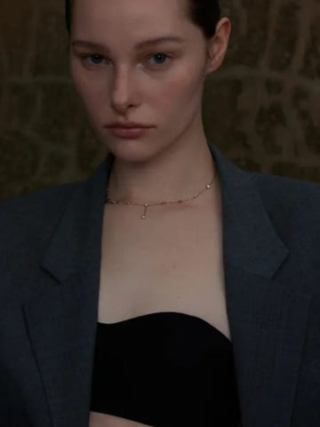 Beady Charm Necklace QROSH