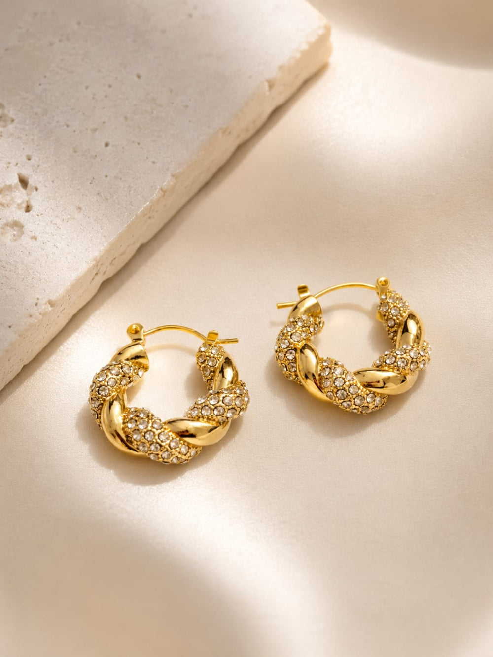 Golden Hoop Anti Tarnish QROSH