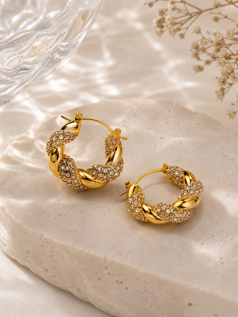 Golden Hoop Anti Tarnish QROSH