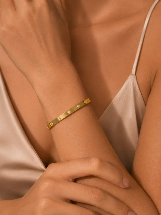Floral Bangle QROSH