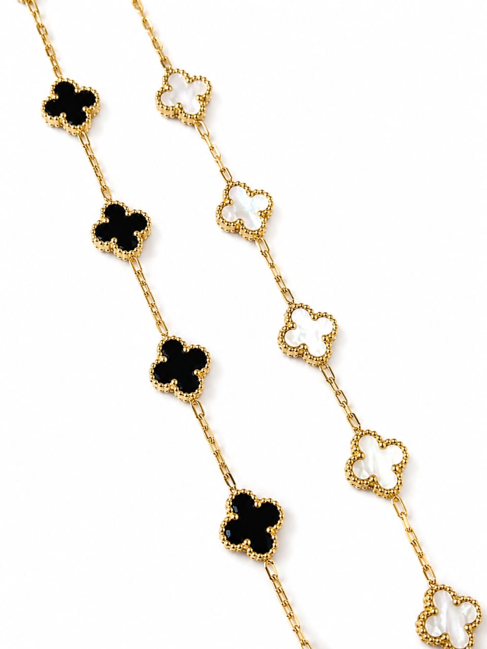18K Gold Plated Clover Bracelet QROSH