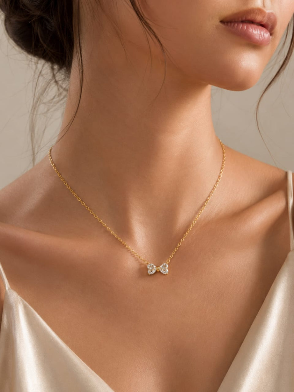 Fairy Stone Bow Pendant QROSH