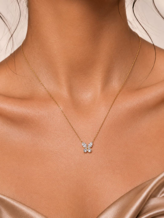 Butterfly Crystal Pendant QROSH