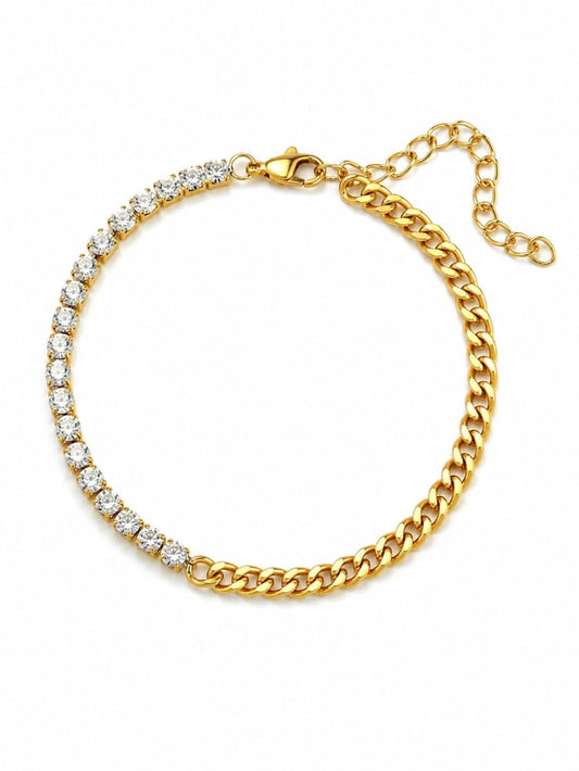 Minimalist Gold Bracelet QROSH