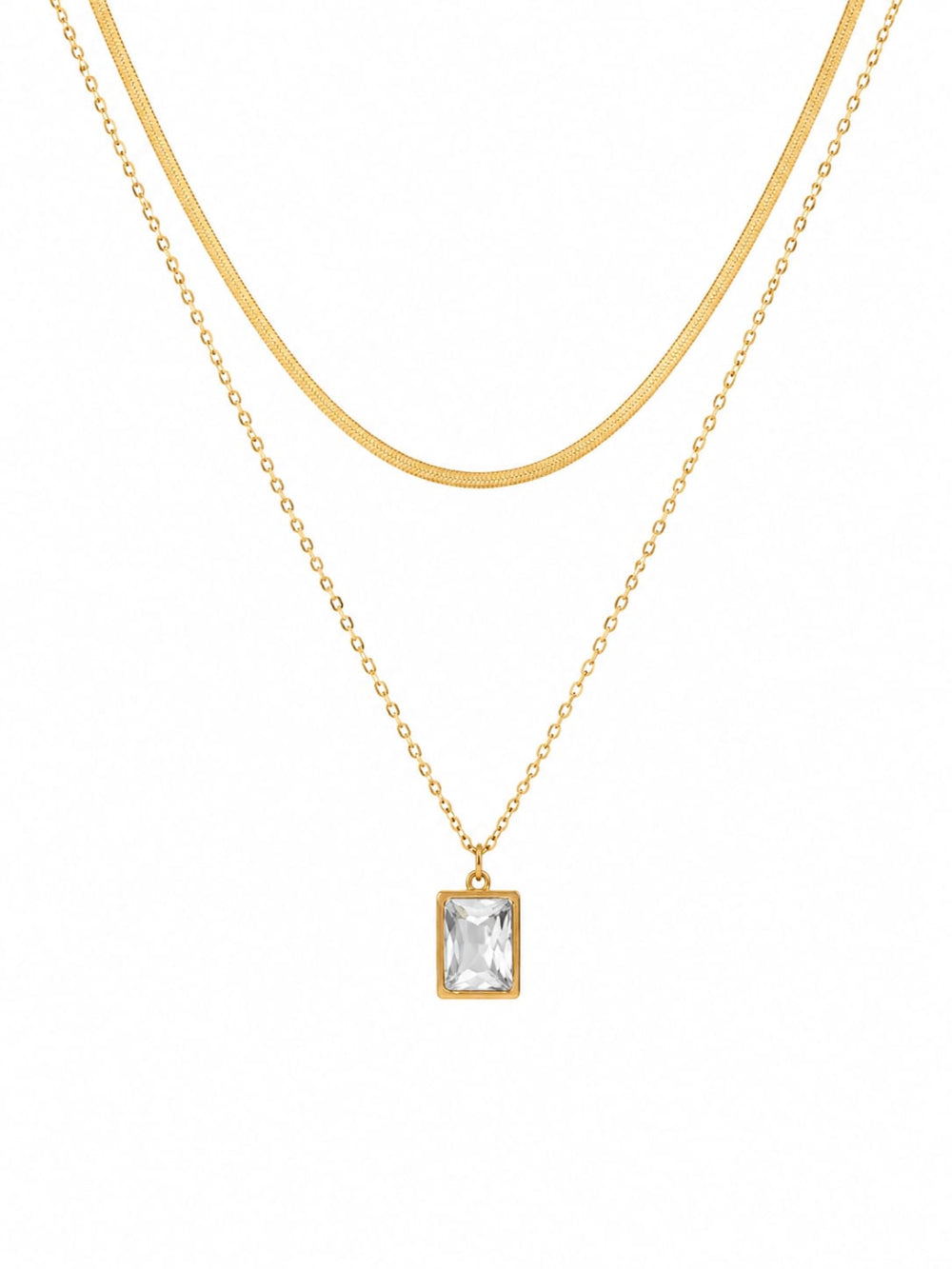 Double Layered Pendant QROSH