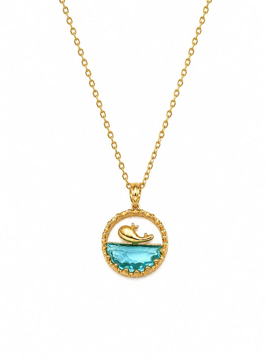 Dolphin Charm Pendant QROSH