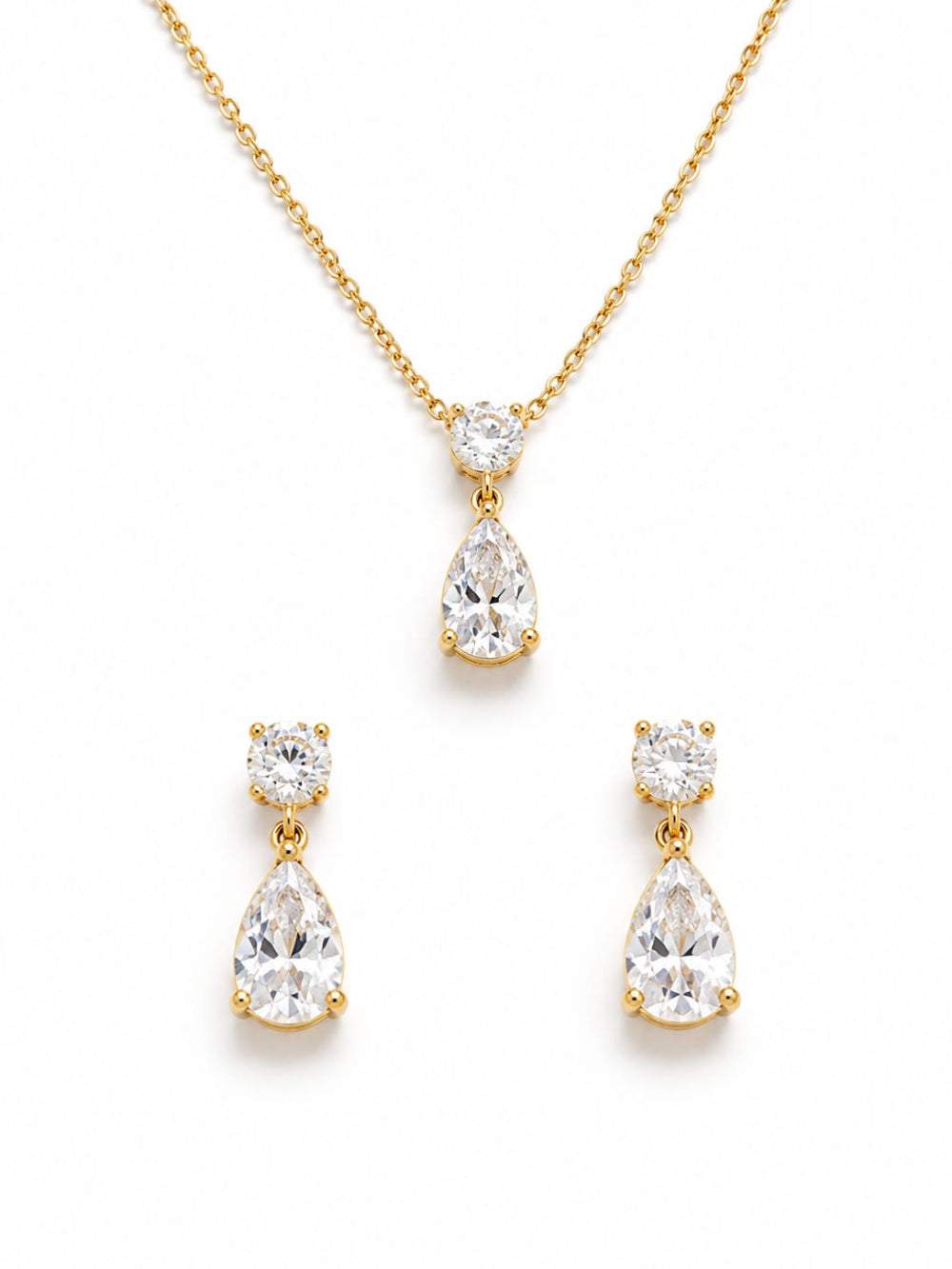 Dew-Drop Pendant Set QROSH