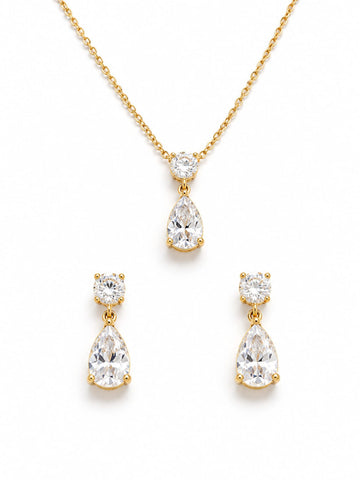 Dew-Drop Pendant Set QROSH