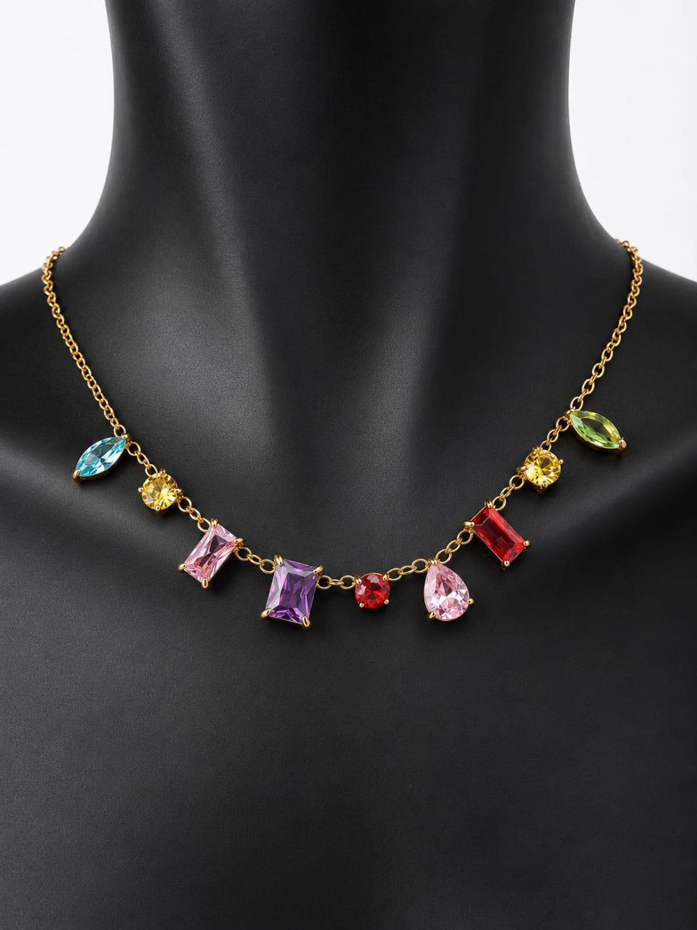Colorful Gemstone Pendant QROSH