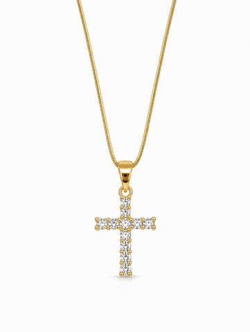 Dainty Cross Pendant QROSH