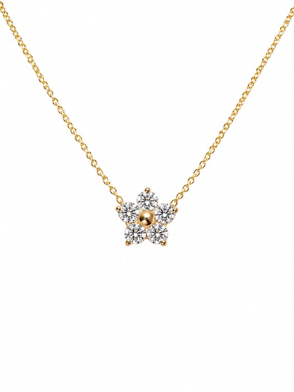 Gold Botanical Pendant Set QROSH