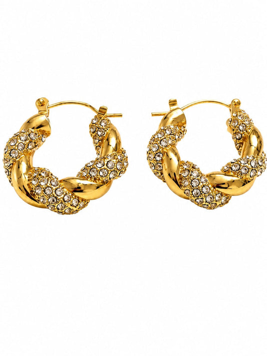 Golden Hoop Anti Tarnish QROSH