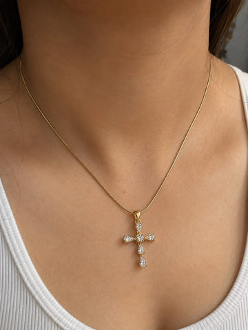 Dainty Cross Pendant QROSH