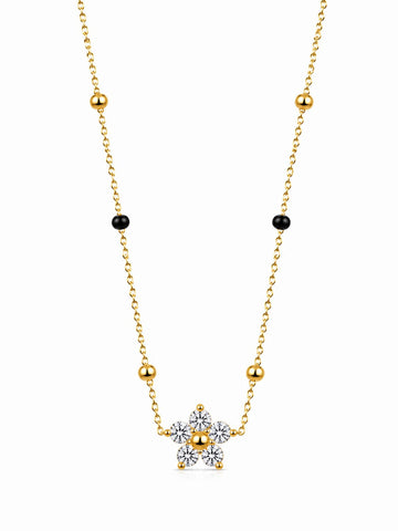 Floral Diamond Mangalsutra QROSH