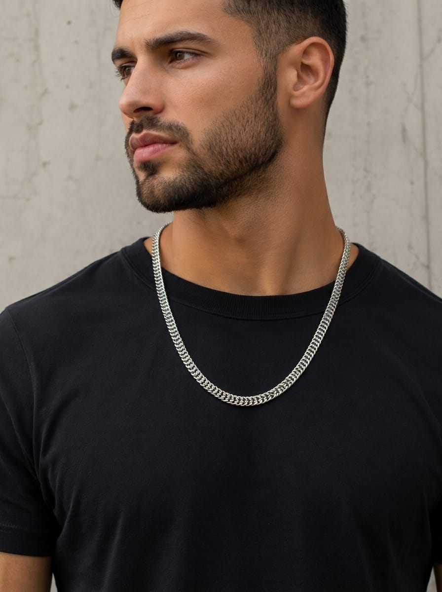 Men's Heavy Cuban Link Chain QROSH