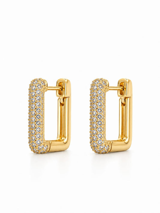 Luxe Stones Dangler Earrings QROSH