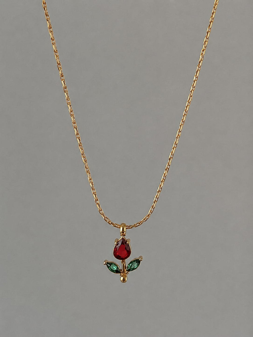 Rose Pendant Necklace QROSH