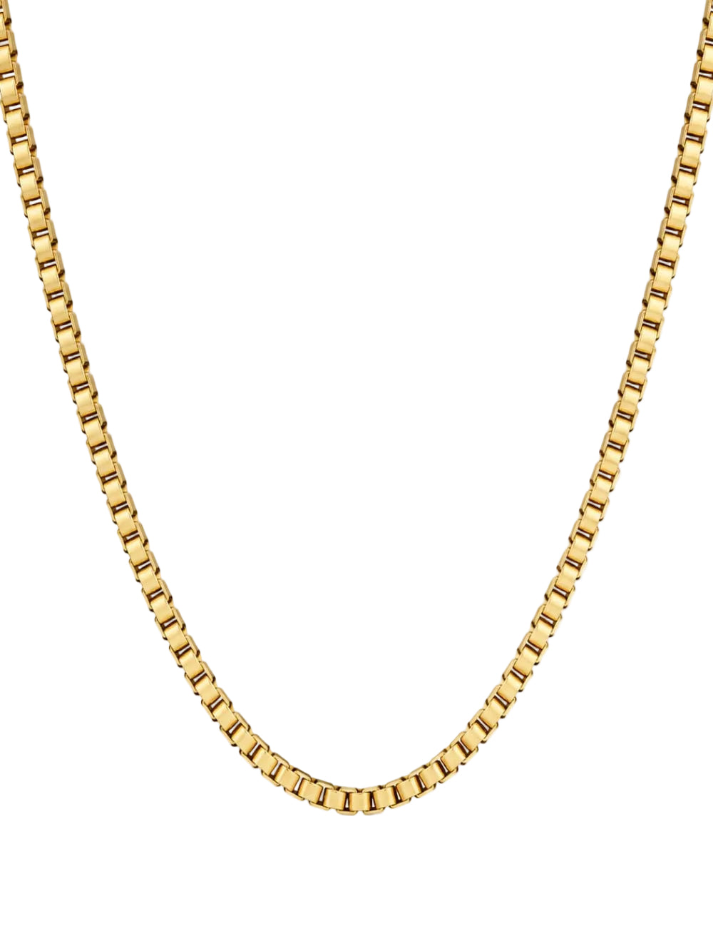 Cuban Box Gold Chain QROSH