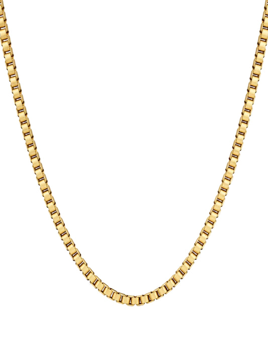 Cuban Box Gold Chain QROSH