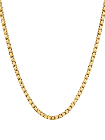 Cuban Box Gold Chain QROSH