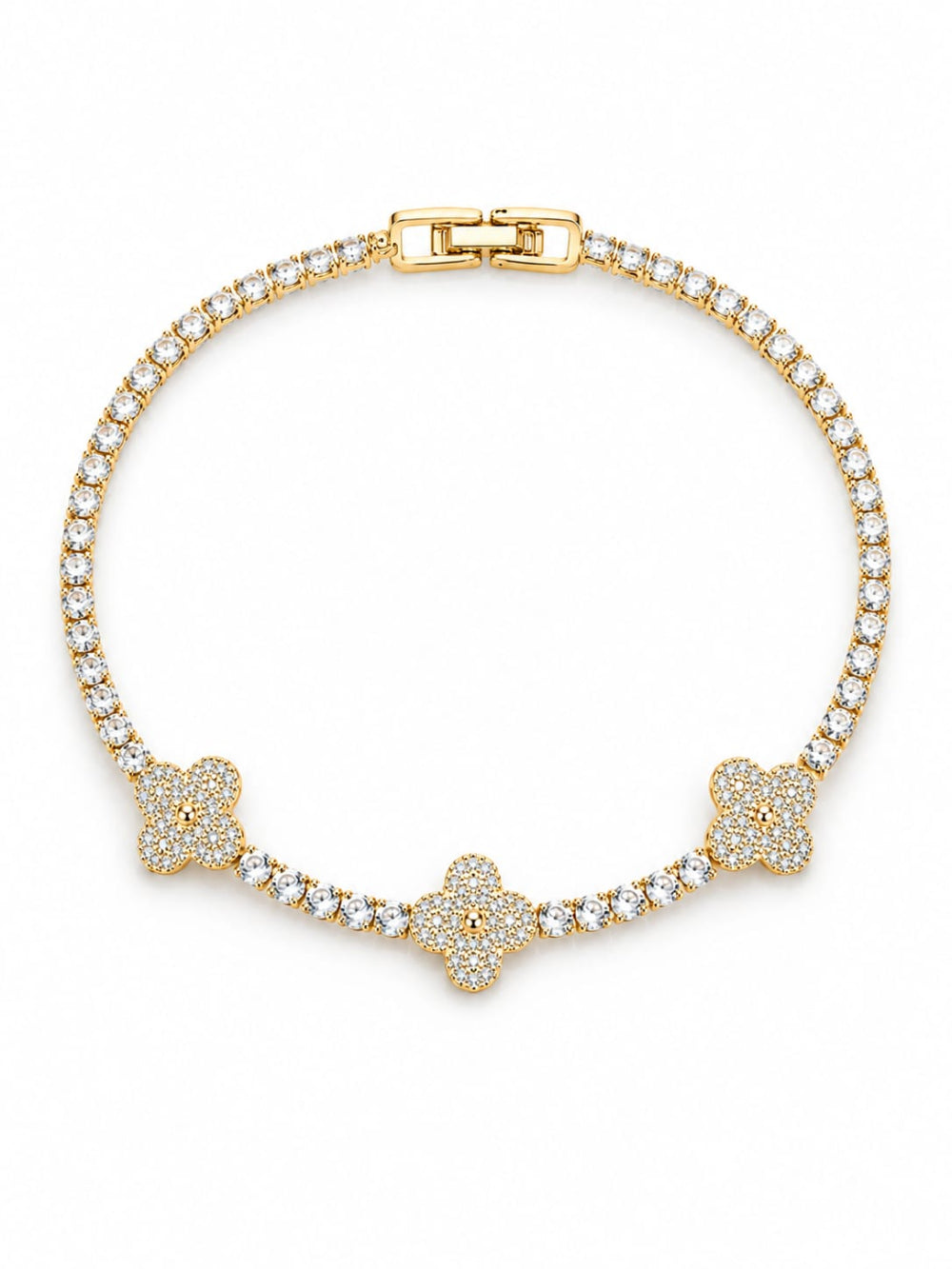 Floral Gold Bracelet QROSH
