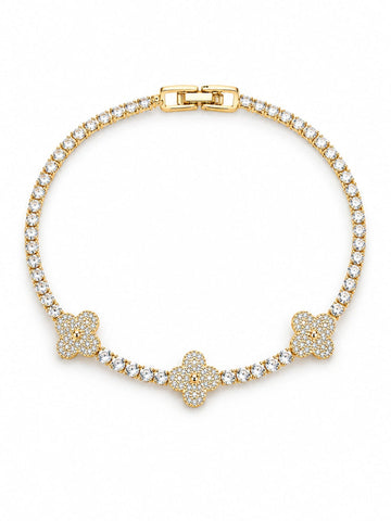 Floral Gold Bracelet QROSH