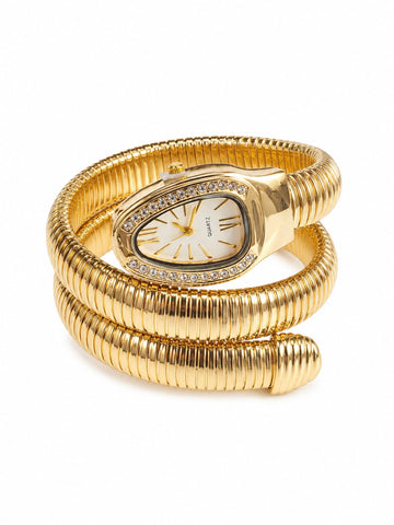 Anti tarnish Snake Charm Watch (Copy) QROSH