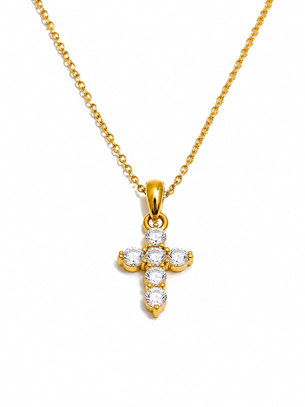Dainty Cross Small Pendant QROSH