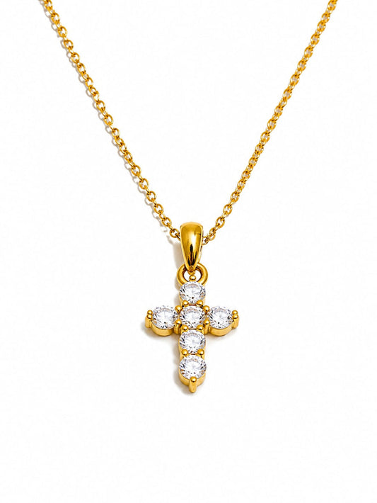 Dainty Cross Small Pendant QROSH