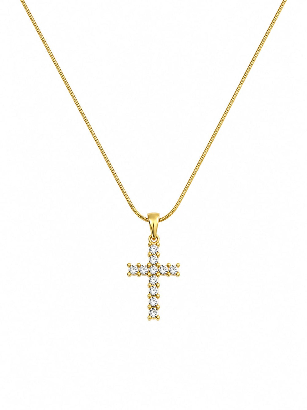 Diamond Cross Necklace QROSH