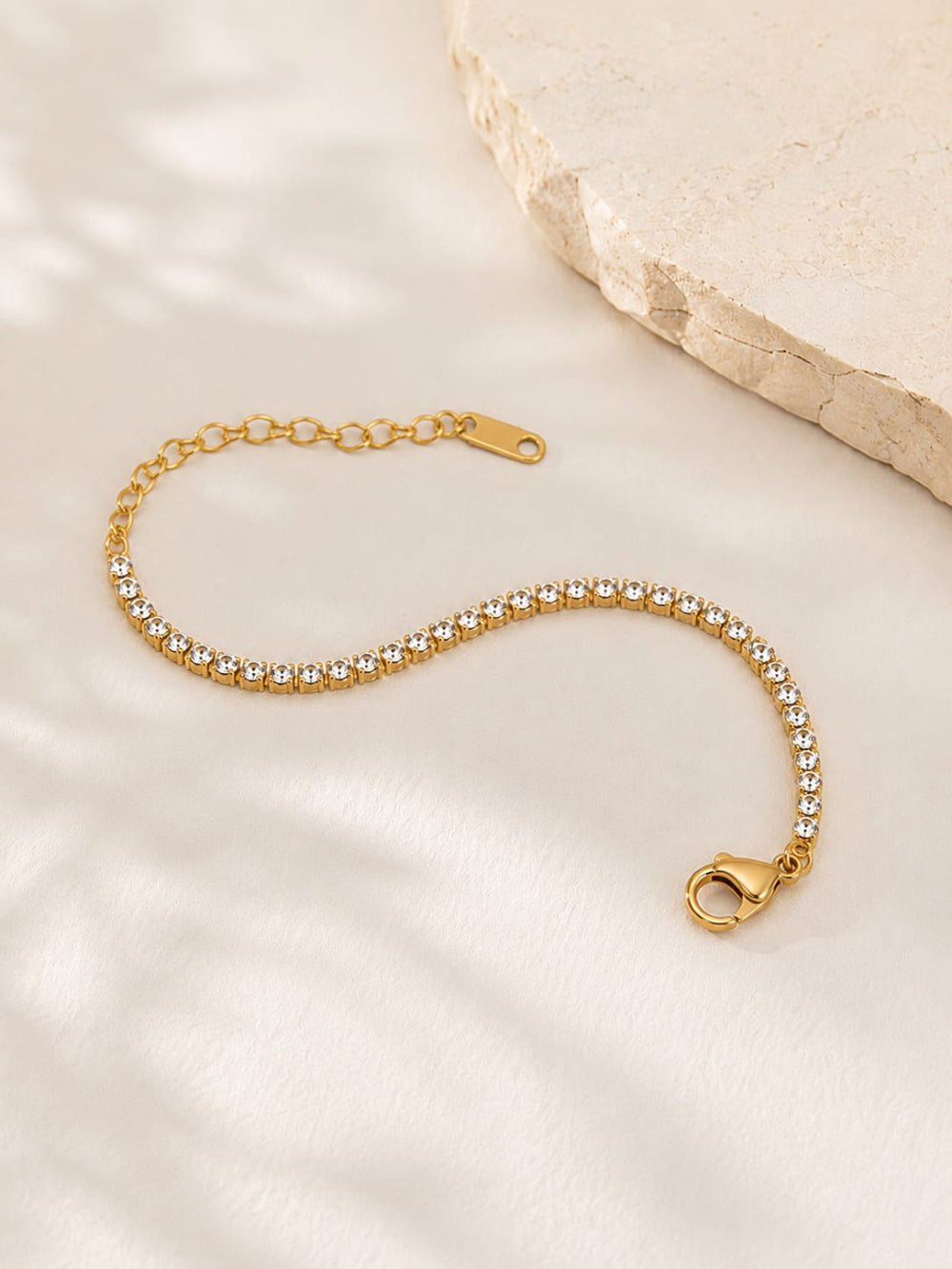 Classic Rhinestone Tennis Bracelet QROSH