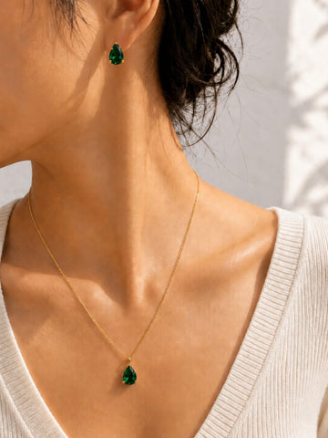 Darling Drop Pendant Set QROSH