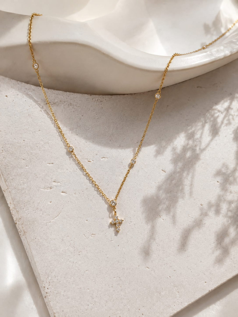 Cross Charm Necklace QROSH