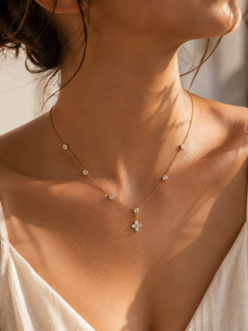 Dainty Clover Charm Pendant QROSH