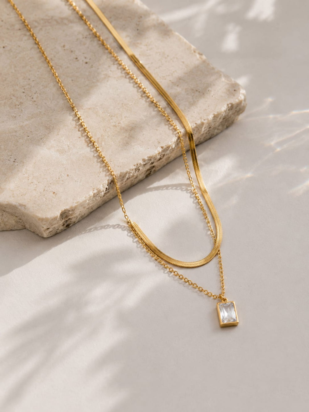 Double Layered Pendant QROSH
