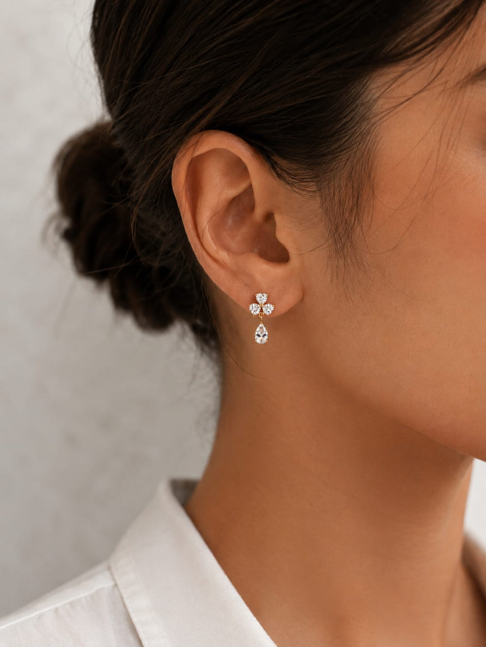 Celeste Bloom Drop Earrings QROSH