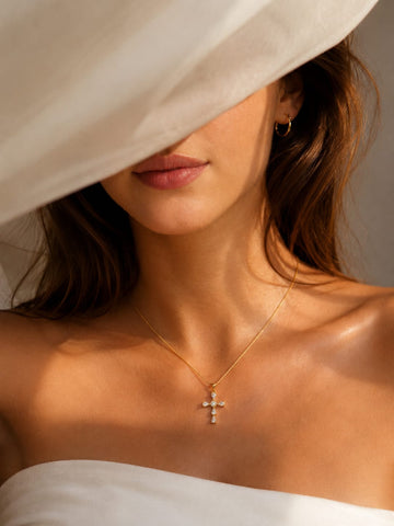 Dainty Cross Pendant QROSH