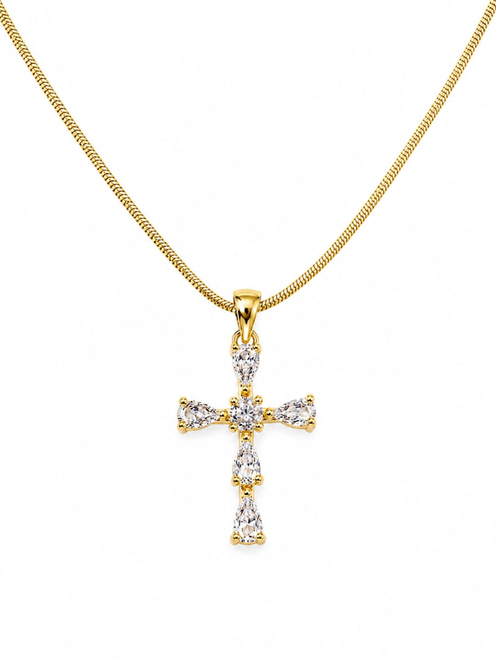 Dainty Cross Pendant QROSH