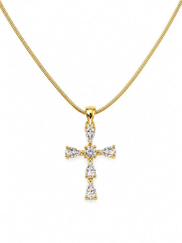 Dainty Cross Pendant QROSH