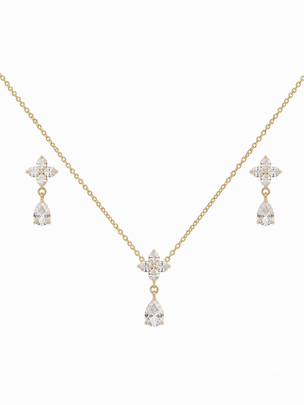 Dew-Drop Pendant Set QROSH