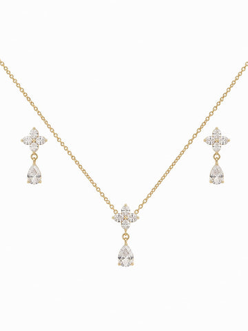 Dew-Drop Pendant Set QROSH