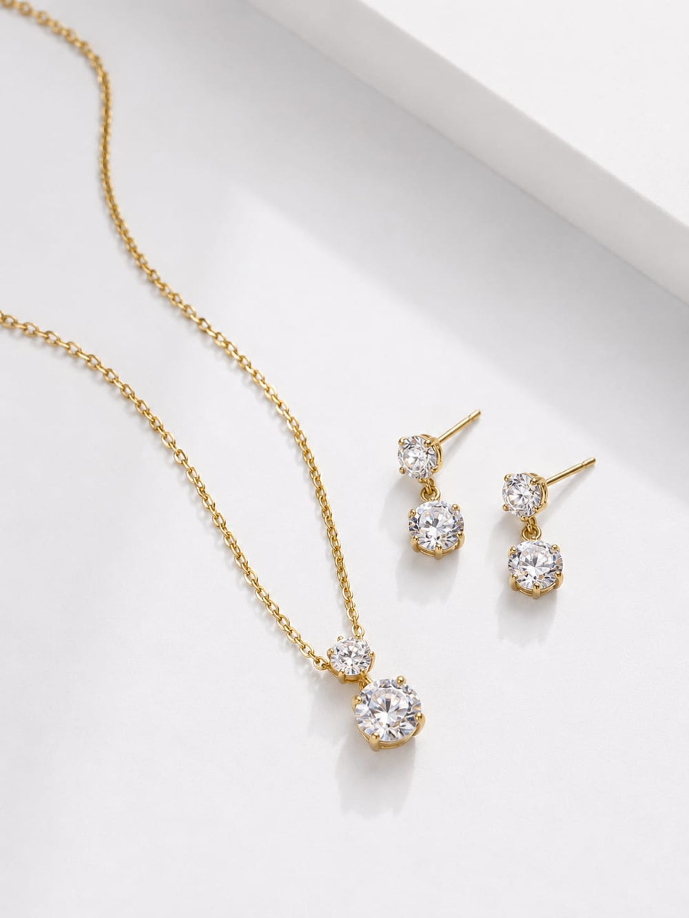 Solitaire Classic Pendant Set QROSH